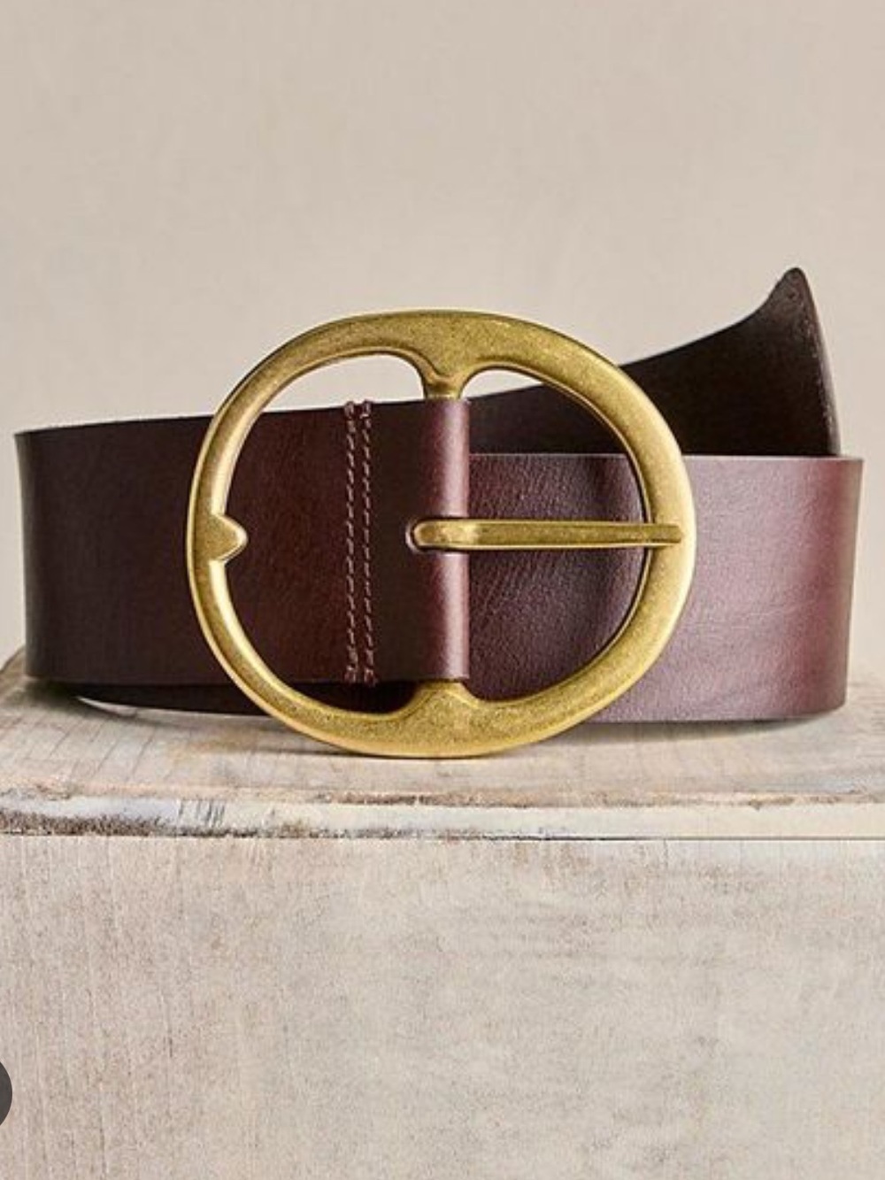 NWT Free People Brando Hip Belt in Brown